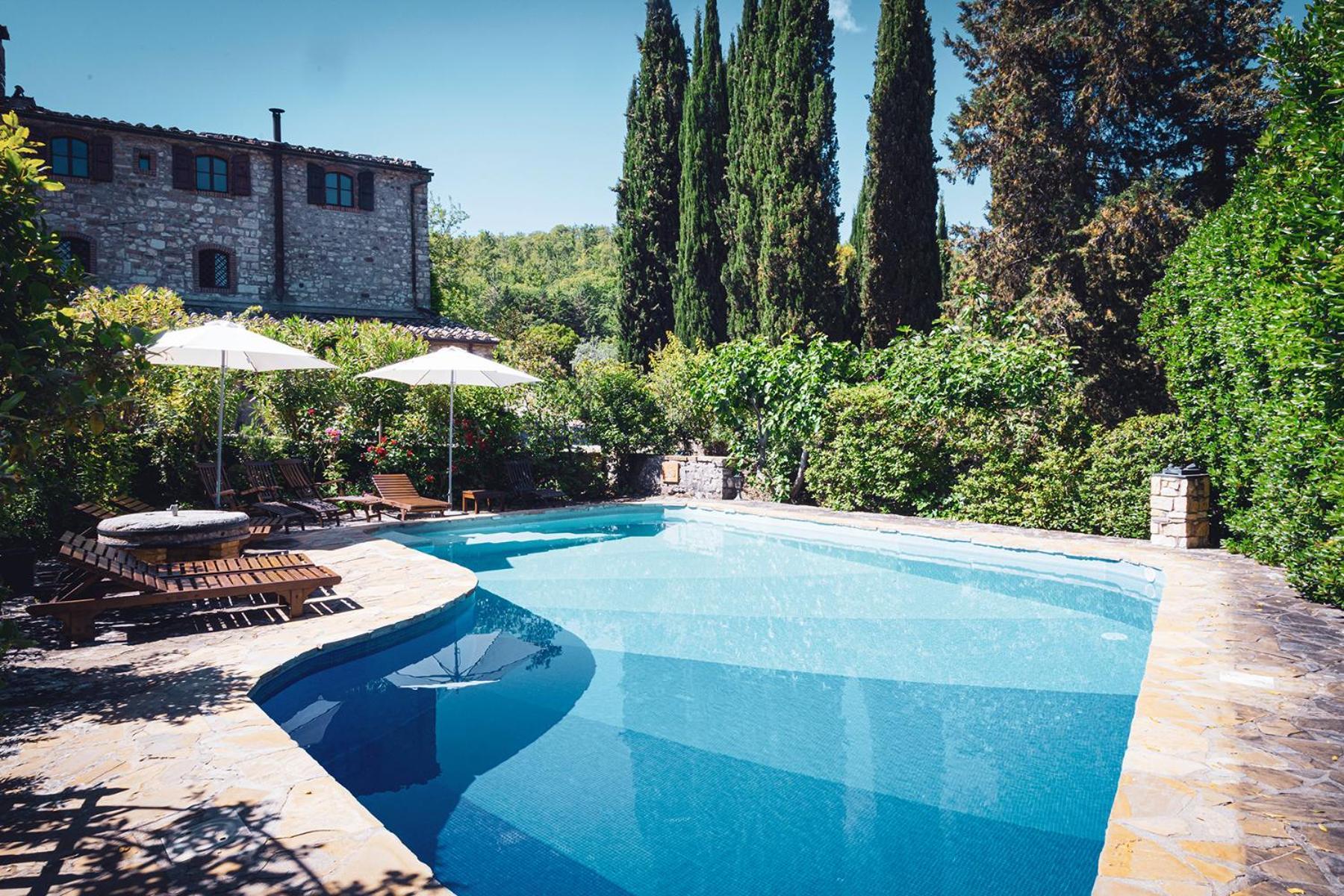 Nittardi Villa Castellina in Chianti Buitenkant foto