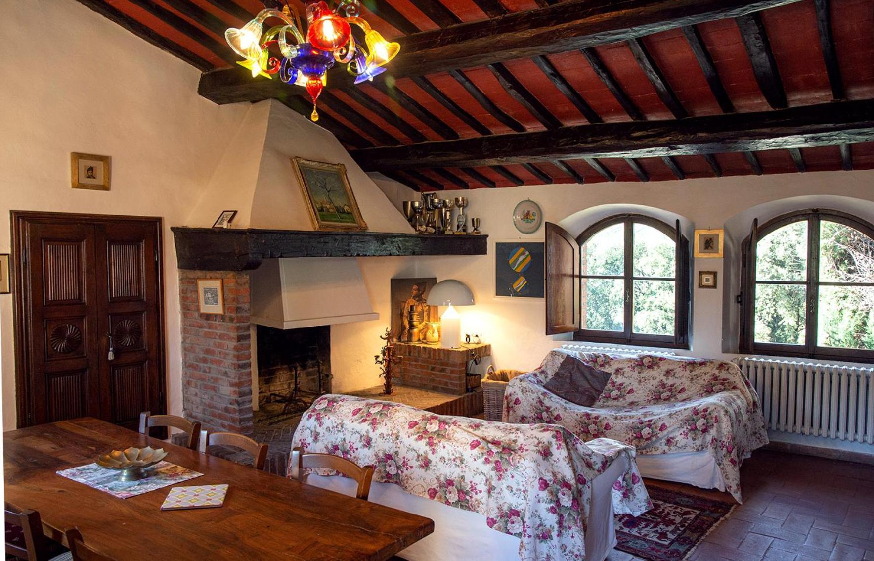 Nittardi Villa Castellina in Chianti Buitenkant foto