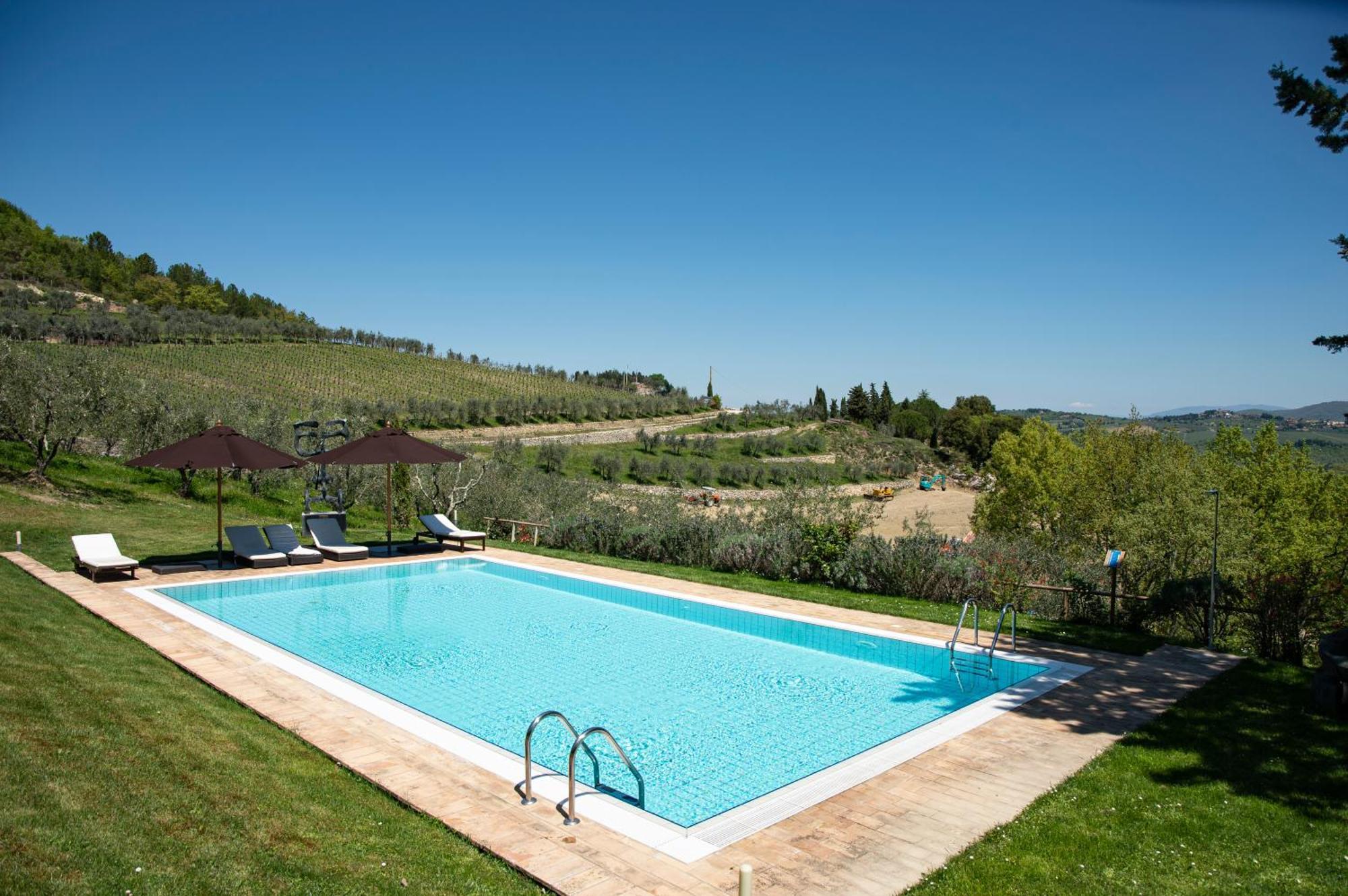 Nittardi Villa Castellina in Chianti Buitenkant foto