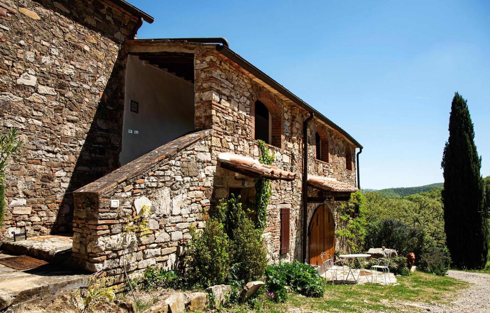 Nittardi Villa Castellina in Chianti Buitenkant foto