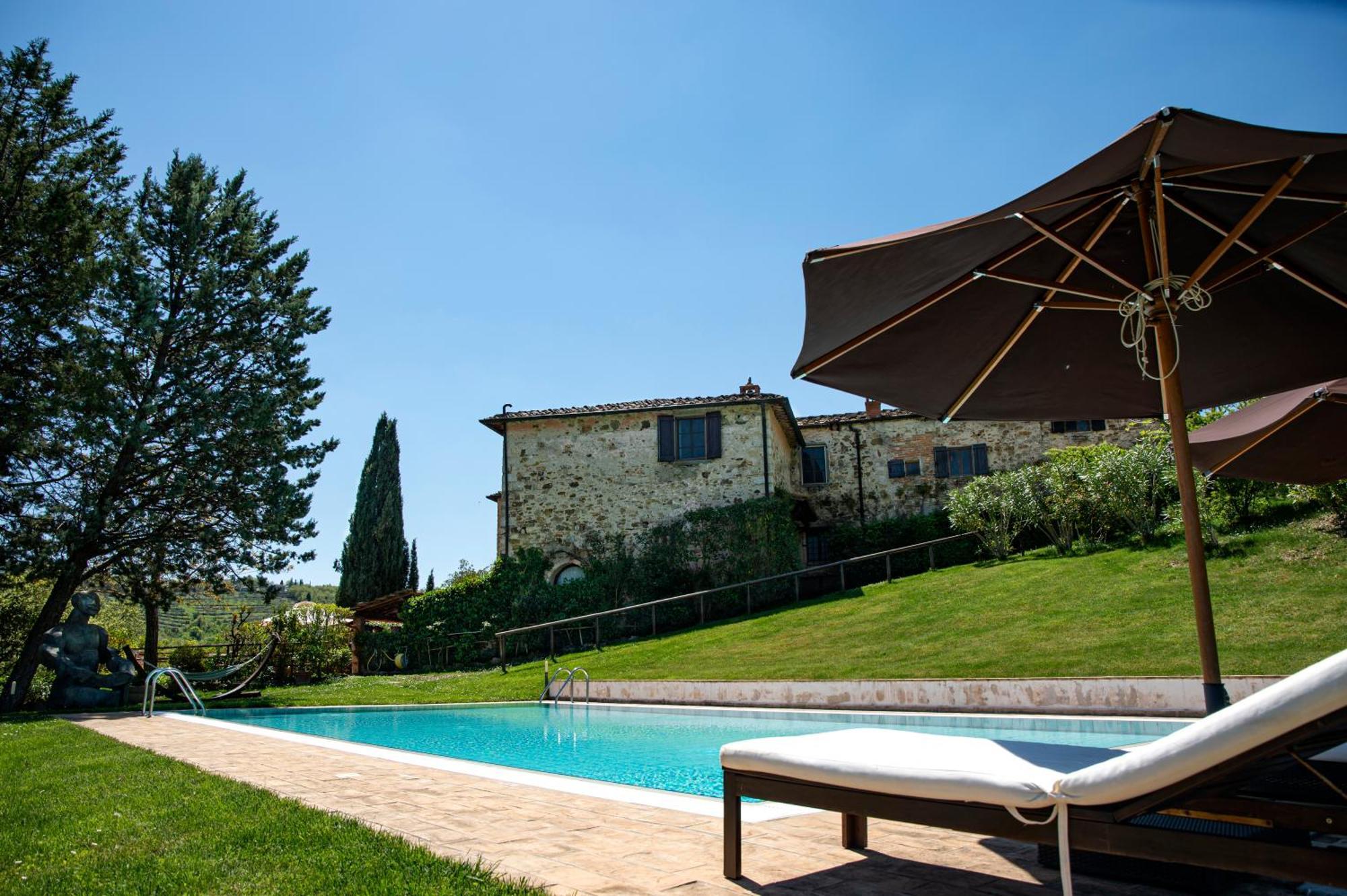 Nittardi Villa Castellina in Chianti Buitenkant foto